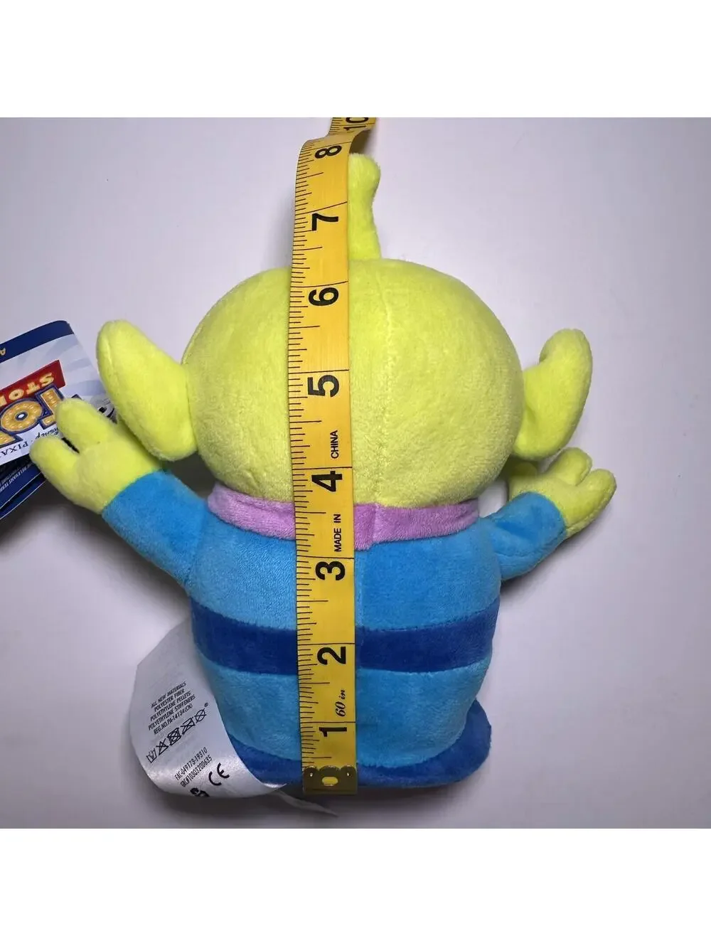 NWT Disney Pixar Toy Story 4 Embroidered Alien Plush
